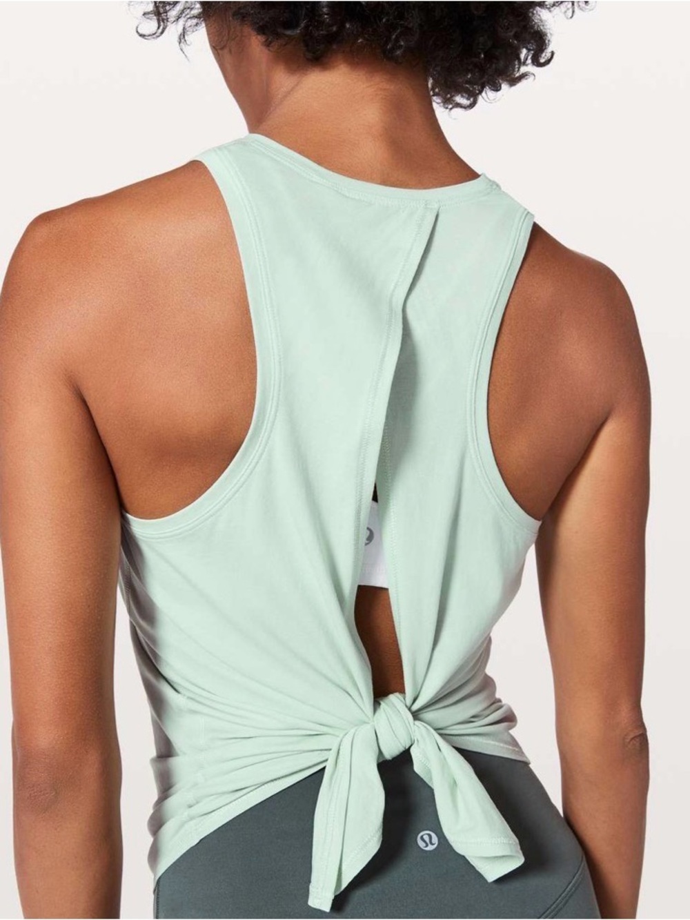 lululemon athletica All Tied Up Tank Sea Breeze 4